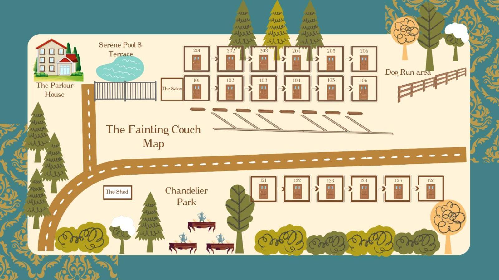 The Fainting Couch Boutique Hotel Cobb Exterior foto